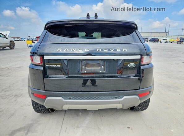 SALVR2RX4JH272232 2018 LAND ROVER RANGE Black უკანა ხედი