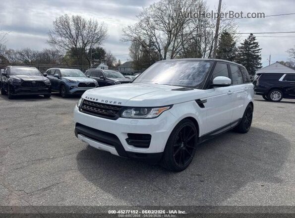 SALWG2FK4HA690120 2017 LAND ROVER RANGE ROVER SPORT White წინა მარცხენა ხედი სამი მეოთხედიდან