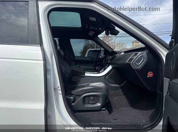 SALWG2FK4HA690120 2017 LAND ROVER RANGE ROVER SPORT White წინა სალონის ხედი