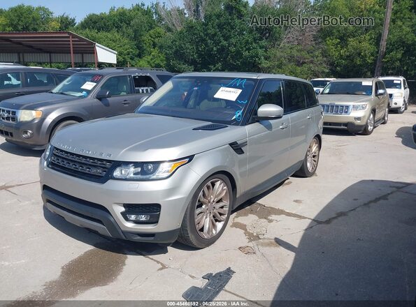 SALWG2FV3HA679345 2017 LAND ROVER RANGE ROVER SPORT Gray Przód lewy