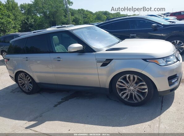 SALWG2FV3HA679345 2017 LAND ROVER RANGE ROVER SPORT Gray Widok wnętrza z tyłu
