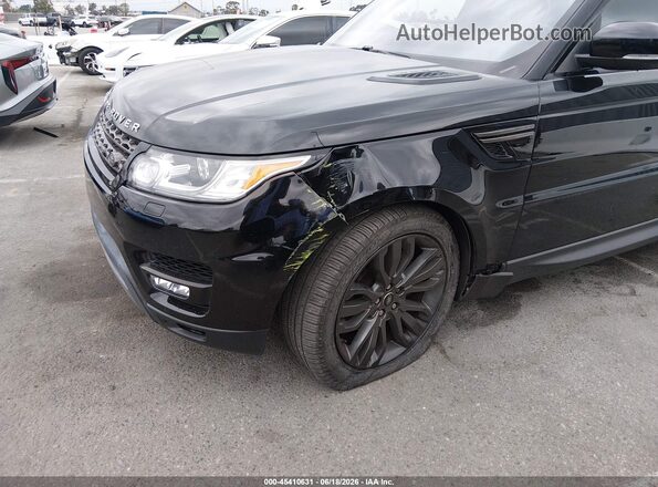 SALWG2FV8HA169945 2017 LAND ROVER RANGE ROVER SPORT Black Դիմացի տեսք