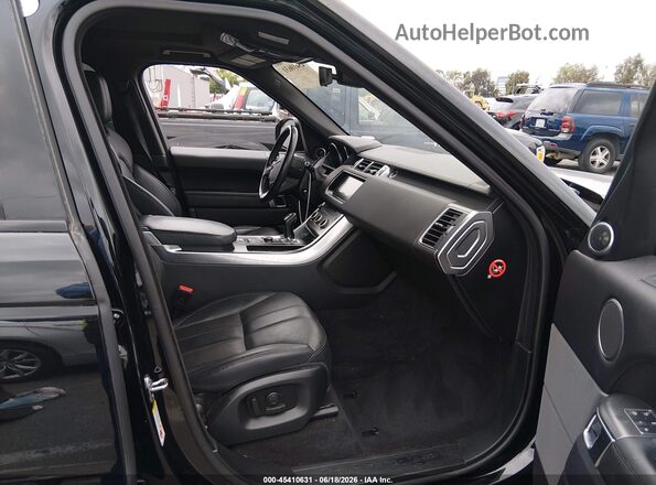 SALWG2FV8HA169945 2017 LAND ROVER RANGE ROVER SPORT Black Սալոնի դիմացի տեսք