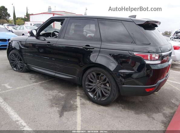 SALWG2FV8HA169945 2017 LAND ROVER RANGE ROVER SPORT Black Հետևի ձախ