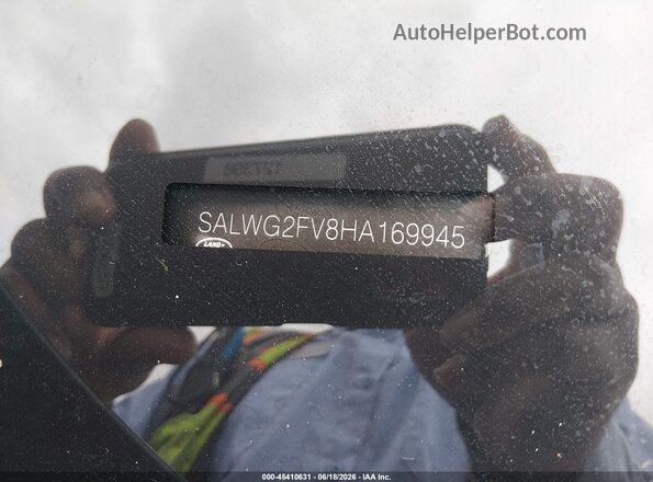 SALWG2FV8HA169945 2017 LAND ROVER RANGE ROVER SPORT Black Շարժիչի բաժամունքի տեսք