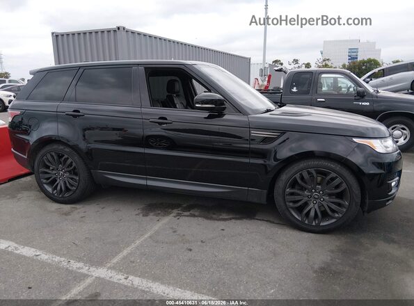 SALWG2FV8HA169945 2017 LAND ROVER RANGE ROVER SPORT Black Սալոնի հետևի տեսք