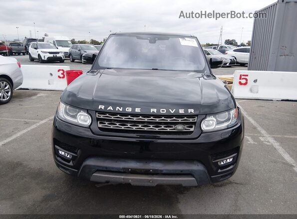 SALWG2FV8HA169945 2017 LAND ROVER RANGE ROVER SPORT Black Սարքավորումների վահանակի տեսք