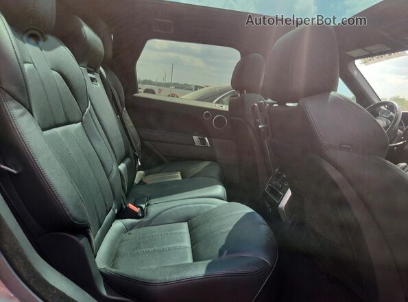 SALWG2FV8HA667658 2017 LAND ROVER RANGE Gray Widok tylnych siedzeń