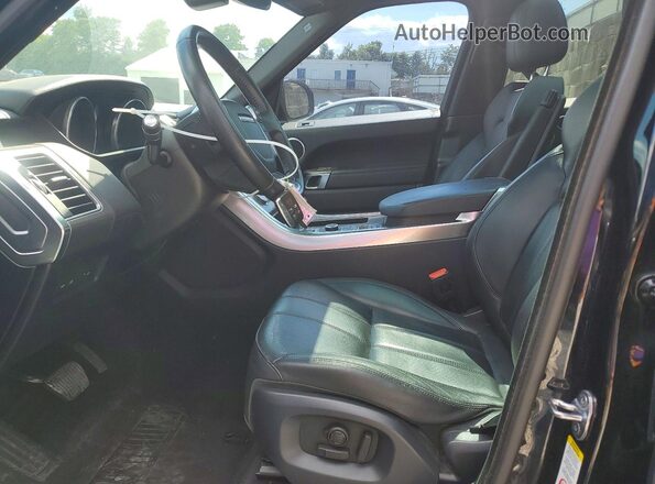 SALWG2FV8HA692656 2017 LAND ROVER RANGE Black წინა სალონის ხედი