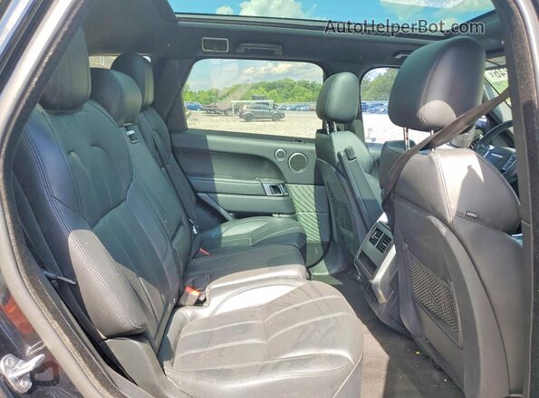 SALWG2FV8HA692656 2017 LAND ROVER RANGE Black უკანა სალონის ხედი