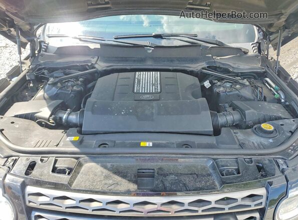 SALWG2FV8HA692656 2017 LAND ROVER RANGE Black ძრავის განყოფილების ხედი