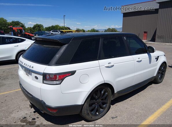 SALWG2KF0GA578664 2016 LAND ROVER RANGE ROVER SPORT White Tył prawy