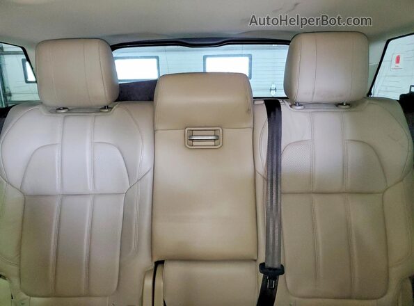 SALWG2KF2GA654742 2016 LAND ROVER RANGE White უკანა სავარძლების ხედი