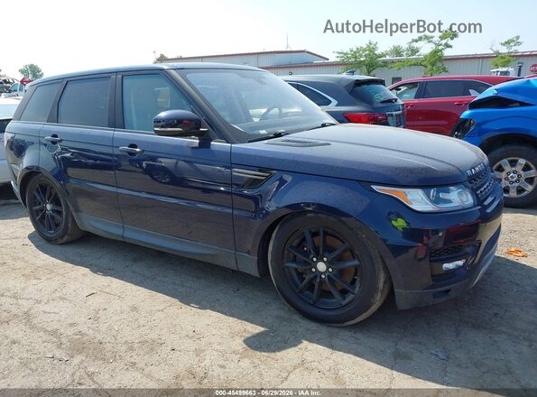 SALWG2PF2GA115157 2016 LAND ROVER RANGE ROVER SPORT Blue Vista interior trasera
