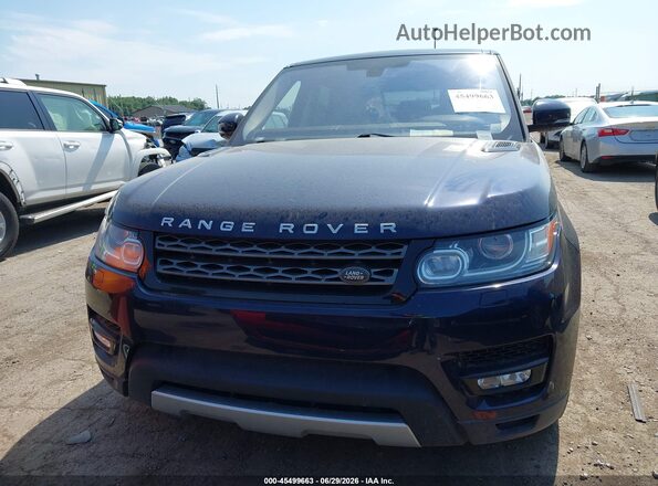 SALWG2PF2GA115157 2016 LAND ROVER RANGE ROVER SPORT Blue Vista del cuadro de instrumentos