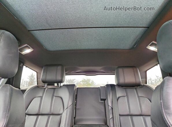SALWG2PF5GA599132 2016 LAND ROVER RANGE Черный Вид задних сидений
