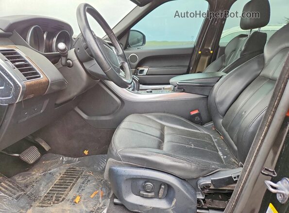 SALWG2PF5GA599132 2016 LAND ROVER RANGE Черный Вид салона спереди