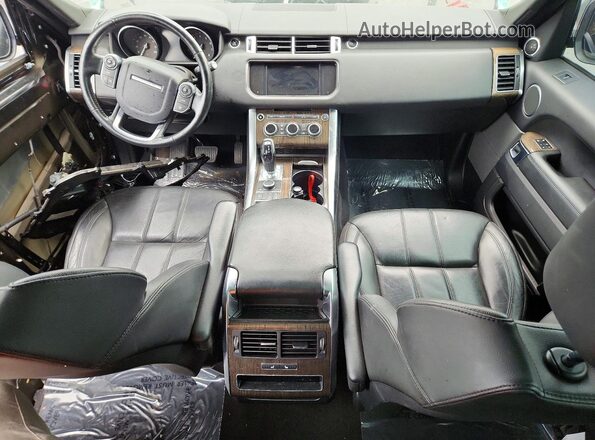 SALWG2PF5GA599132 2016 LAND ROVER RANGE Черный Вид панели приборов