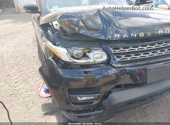 SALWG2PFXGA103905 2016 LAND ROVER RANGE ROVER SPORT Black Front view