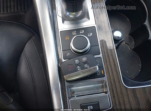 SALWG2PFXGA103905 2016 LAND ROVER RANGE ROVER SPORT Black Dashboard view