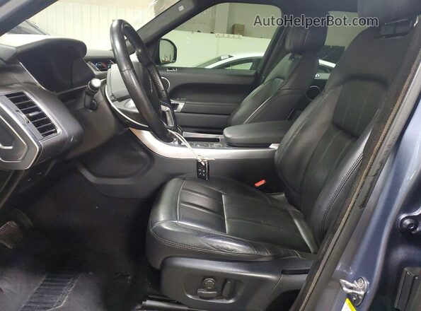 SALWG2RK7JA697287 2018 LAND ROVER RANGE Blue წინა სალონის ხედი