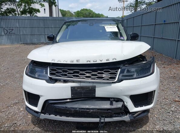 SALWG2RU1KA862155 2019 LAND ROVER RANGE ROVER SPORT White Vista del cuadro de instrumentos