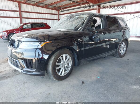 SALWG2RU3KA867325 2019 LAND ROVER RANGE ROVER SPORT Black Передня ліва чверть