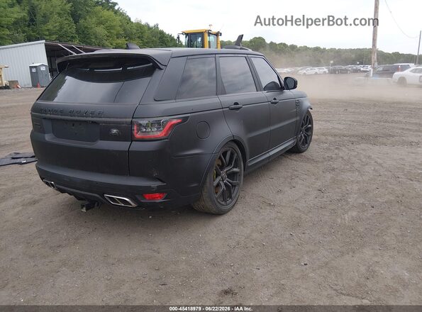 SALWG2RV5JA403024 2018 LAND ROVER RANGE ROVER SPORT Black Tył prawy