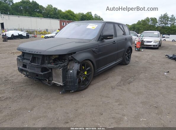 SALWG2RV5JA403024 2018 LAND ROVER RANGE ROVER SPORT Black Przód lewy