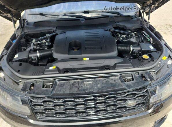 SALWG2SU2LA736754 2020 LAND ROVER RANGE Black Engine compartment view