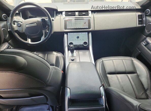 SALWG2SU2LA736754 2020 LAND ROVER RANGE Black Dashboard view