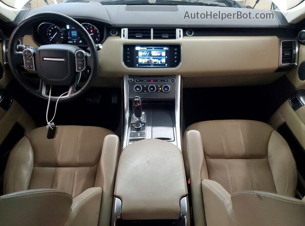 SALWG2VF5GA583130 2016 LAND ROVER RANGE White Առջևի վահանակի տեսք