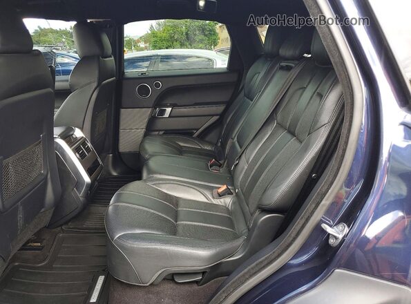 SALWG2VFXGA578554 2016 LAND ROVER RANGE Blue Հետևի նստատեղերի տեսք
