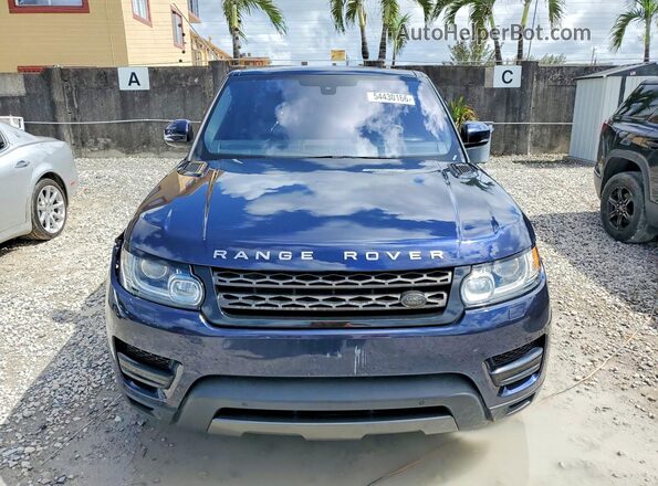 SALWG2VFXGA578554 2016 LAND ROVER RANGE Blue Դիմացի տեսք