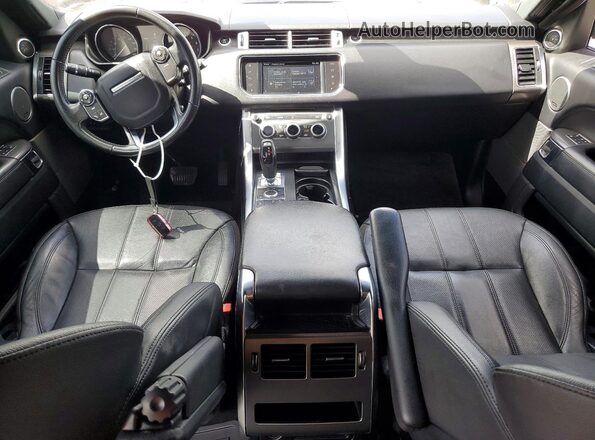 SALWG2VFXGA578554 2016 LAND ROVER RANGE Blue Առջևի վահանակի տեսք