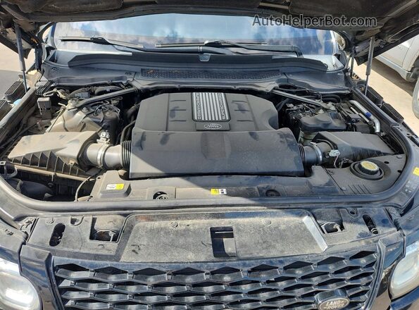 SALWR2EF3GA589583 2016 LAND ROVER RANGE Black Շարժիչի բաժամունքի տեսք