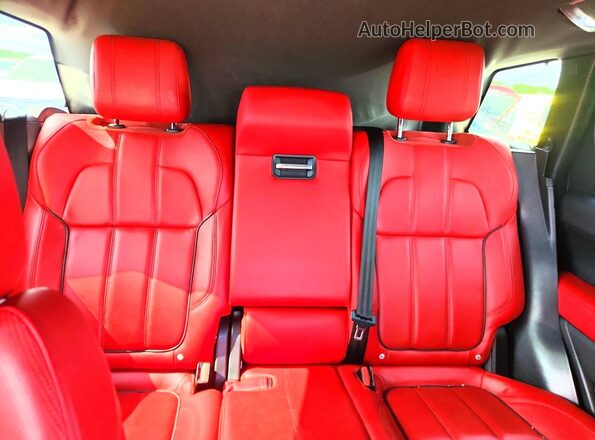 SALWR2EF3GA589583 2016 LAND ROVER RANGE Black Հետևի նստատեղերի տեսք