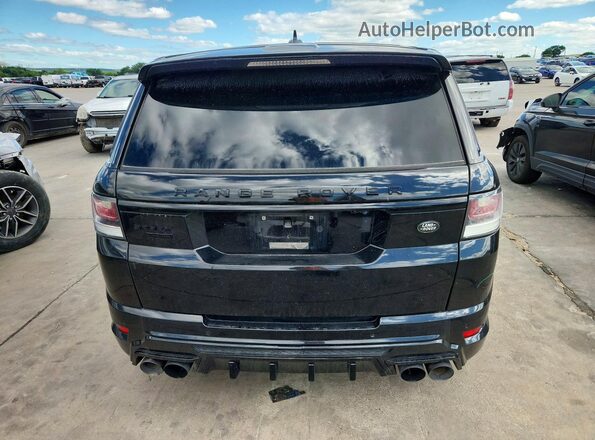 SALWR2EF3GA589583 2016 LAND ROVER RANGE Black Հետևի տեսք