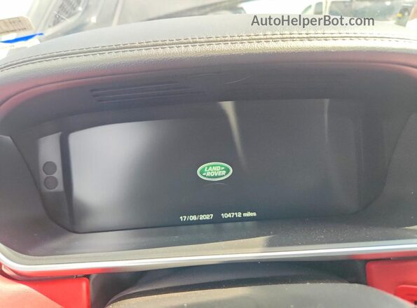 SALWR2EF3GA589583 2016 LAND ROVER RANGE Black Սարքավորումների վահանակի տեսք