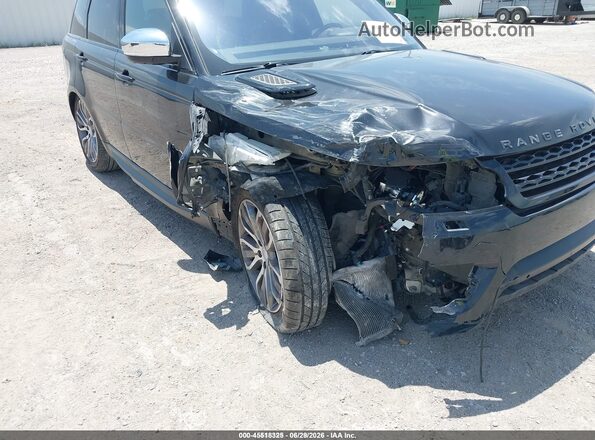 SALWR2EF5GA106434 2016 LAND ROVER RANGE ROVER SPORT Black Դիմացի տեսք