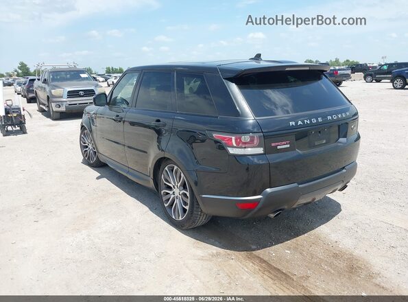 SALWR2EF5GA106434 2016 LAND ROVER RANGE ROVER SPORT Black Հետևի ձախ