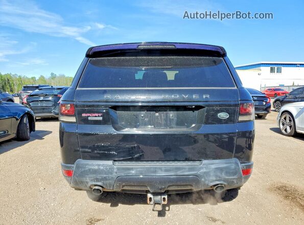 SALWR2EF5GA587785 2016 LAND ROVER RANGE Black Rear view
