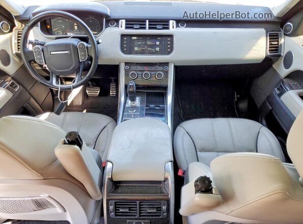 SALWR2EF5GA587785 2016 LAND ROVER RANGE Black Dashboard view