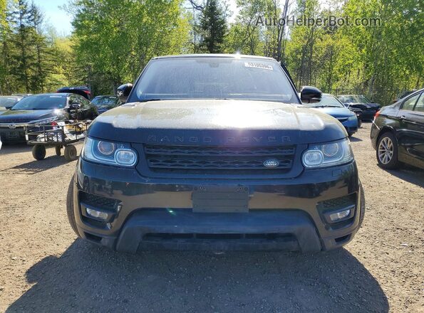 SALWR2EF5GA587785 2016 LAND ROVER RANGE Black Front view