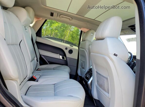 SALWR2EF5GA587785 2016 LAND ROVER RANGE Black Rear interior view