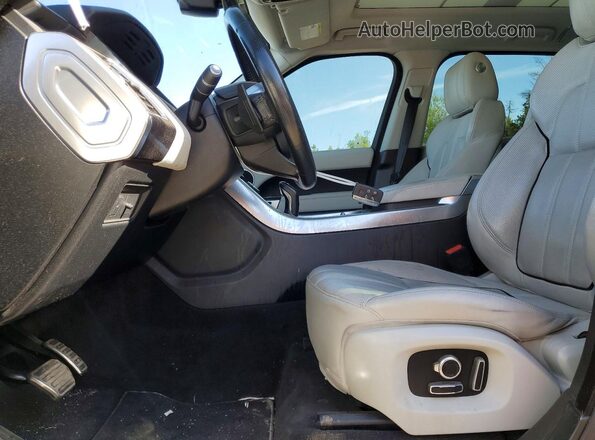 SALWR2EF5GA587785 2016 LAND ROVER RANGE Black Front interior view