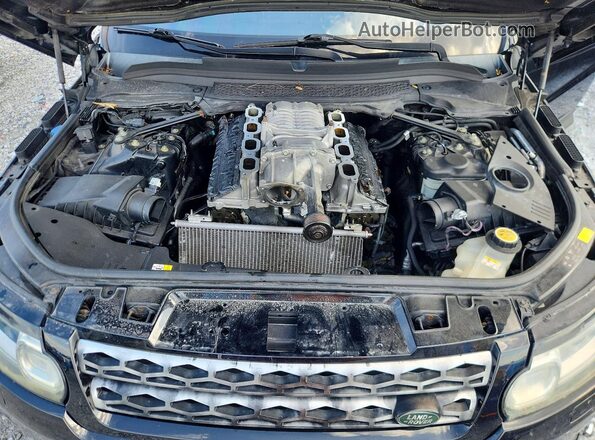 SALWR2EFXGA580038 2016 LAND ROVER RANGE Black Widok komory silnika