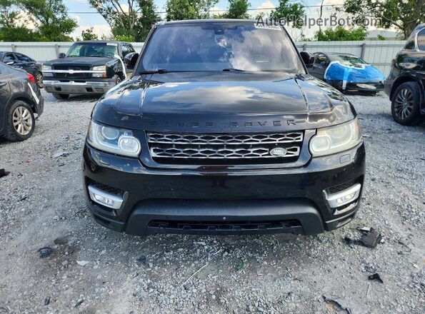 SALWR2EFXGA580038 2016 LAND ROVER RANGE Black Widok z przodu