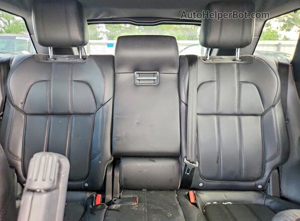 SALWR2EFXGA580038 2016 LAND ROVER RANGE Black Widok tylnych siedzeń