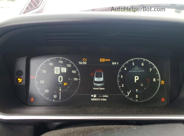 SALWR2FE3HA132232 2017 LAND ROVER RANGE White 